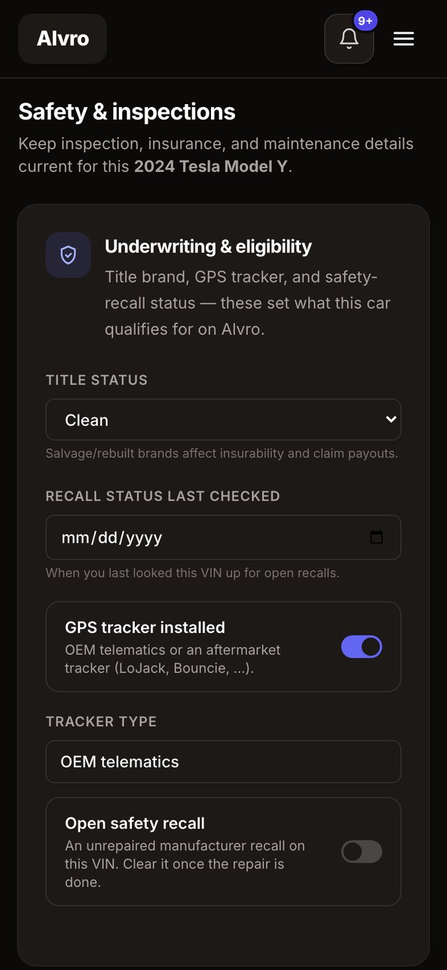 Alvro host safety and inspections
